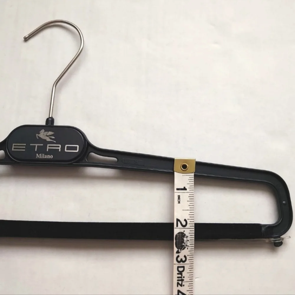 ETRO Milano Trouser Hangers Black Bundle of 4